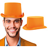 Hoge Hoed Luxe / Mandarijn Oranje