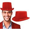 Hoge Hoed Luxe / Rood