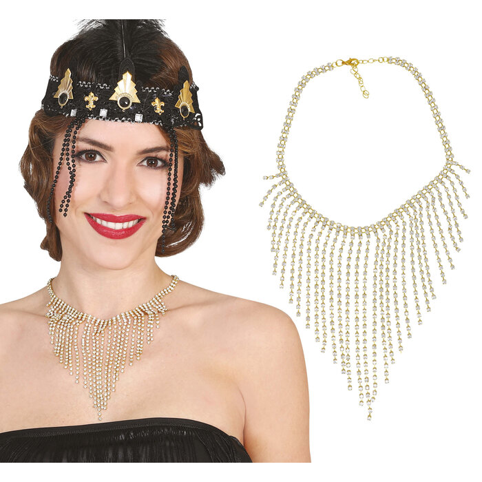 Diamanten Collier / Halsketting Charleston