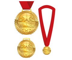 Medaille Winnaar
