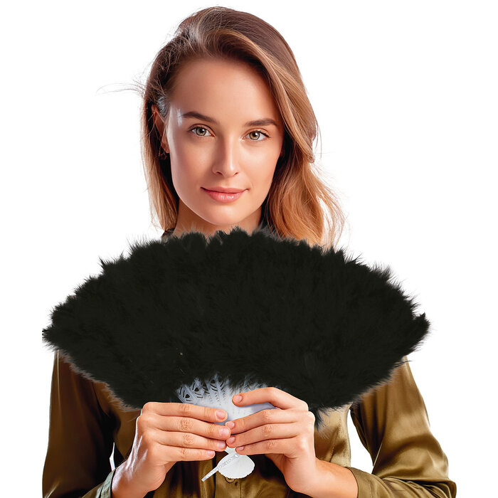 Zwarte Veren / Waaier