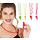 Neon Fluitjes / 4 Stuks