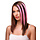 3 Stuks Haar Extension 50cm /Roze