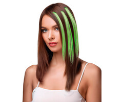 3 Stuks Haar Extension 50cm /Groen