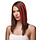 3 Stuks Haar Extension 50cm /Rood