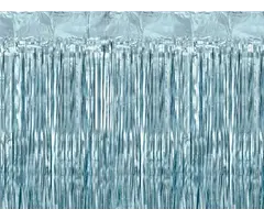 Deurgordijn 100cmx250cm / Lichtblauw