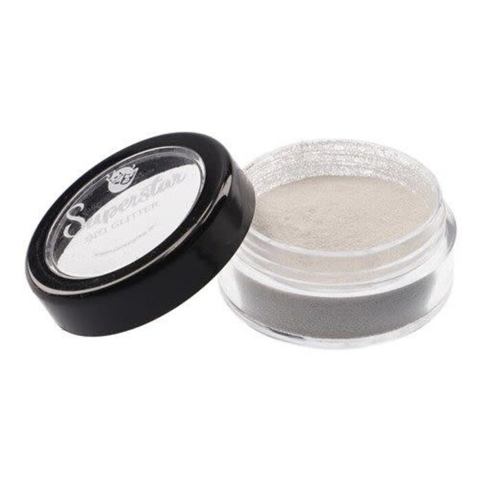 Glitter fijn 6ml  / Wit