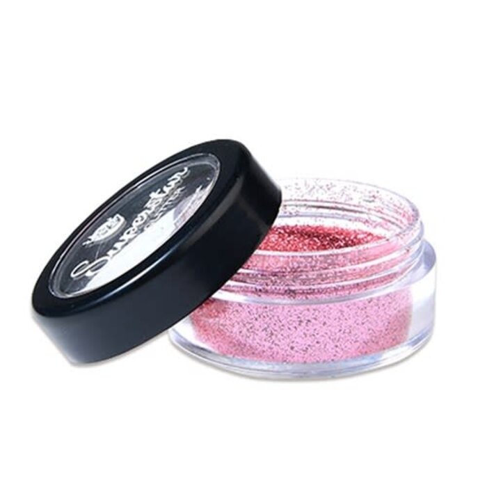 Glitter fijn 6ml / Lichtroze