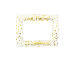 Photoframe Just Married / 66cm x 85cm