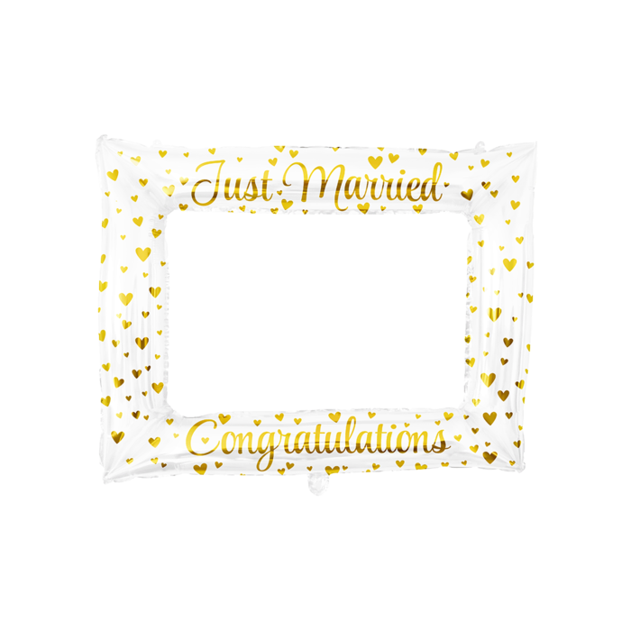 Photoframe Just Married / 66cm x 85cm