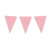 Vlaggenlijn Eco Papier / 6m Pastel Roze