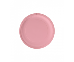Bordjes Papier 8st. / Pastel Roze