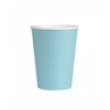Bekers Papier 8st. / Pastel Blauw