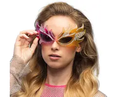 Partybril Extravaganza / Oranje & Roze