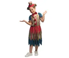 Kostuum Evil Clownette / Kinderkostuum