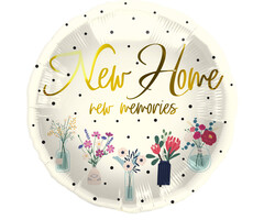 Folieballon 45cm "New Home - New Memories"