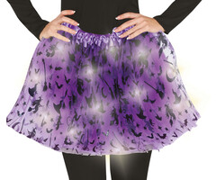 Tutu Halloween Met licht / Paars