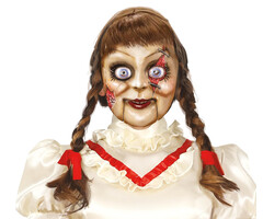 Moordenaarspop masker  / One Size