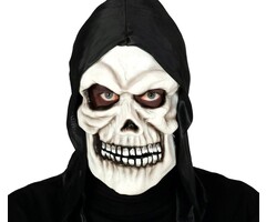 Schedelmasker PVC met kap