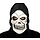 Schedelmasker PVC met kap