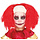 Kinderpruik Horror Clown