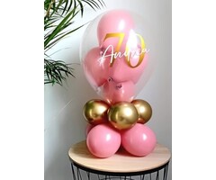 Geschenkballon Script stuffed