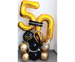 Ballonboeket 2 Cijfers Marquee