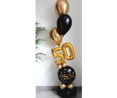 Ballontros boeket met leeftijd