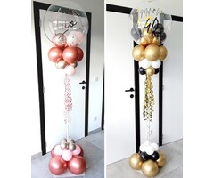 Ballonpiloon Glimmy met bobo en confetti