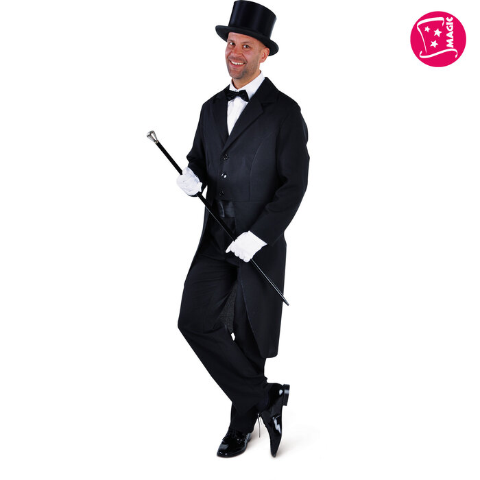 Tailcoat Theo Black / Slipjas