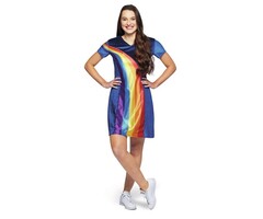 Regenboogkleedje K3 / Volwassenen One Size