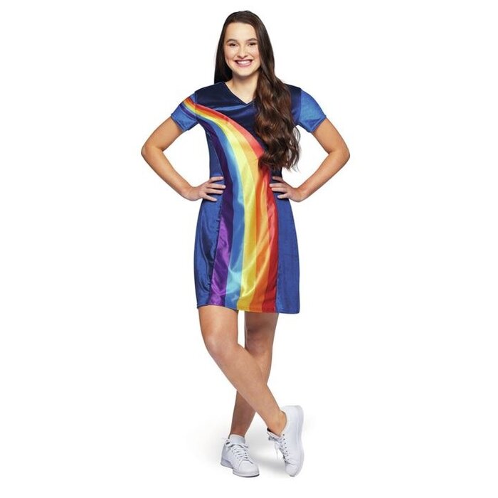 Regenboogkleedje K3 / Volwassenen One Size