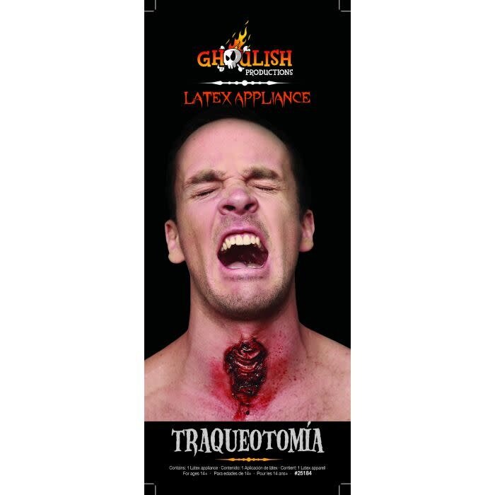 Latex Applicatie Nepwond/ Traqueotomia