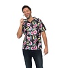Hawaii Shirt Deluxe Zwart / Heren