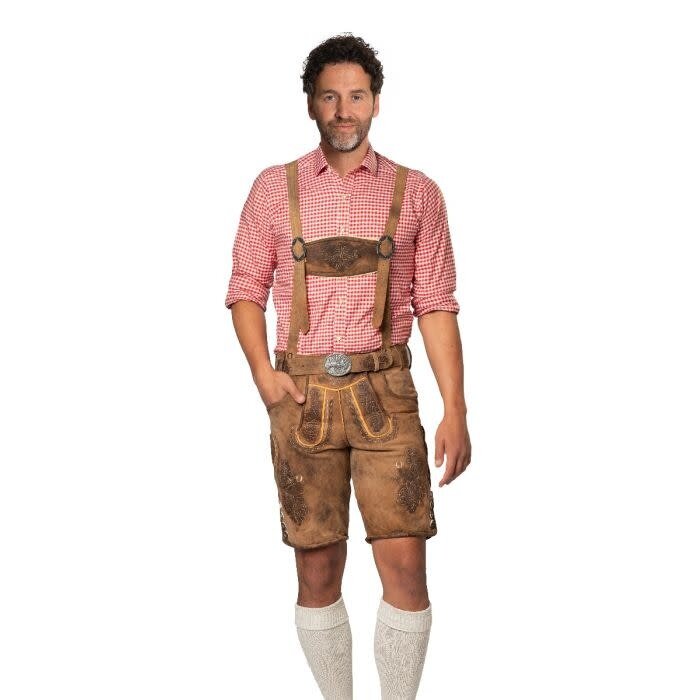 Lederhose Lech Short Luxe / Heren