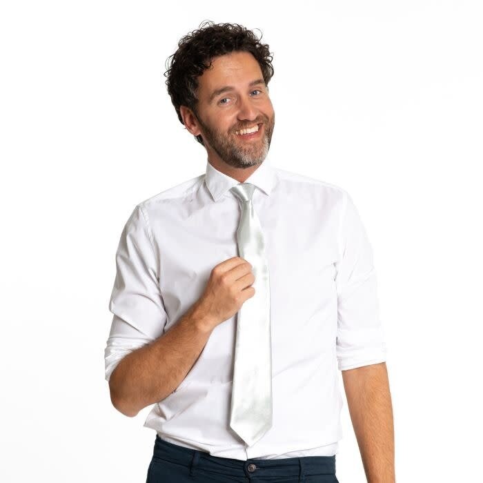 Stropdas 50cm / Zilver