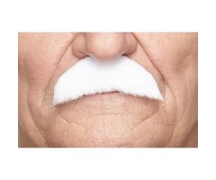 Luxe Cowboy Snor / Wit