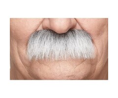 Opa Snor / Grijs & Wit