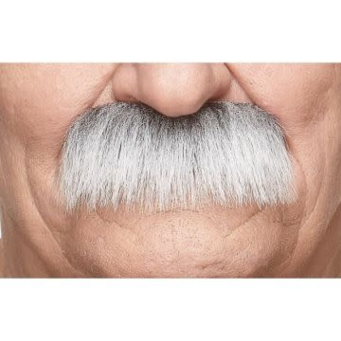 Opa Snor / Grijs & Wit