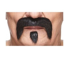 Opa Snor & baardje / Zwart