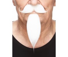 Napoleon Snor & Baard / Wit