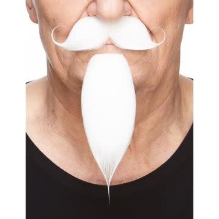 Napoleon Snor & Baard / Wit