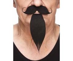 Napoleon Snor & Baard / Zwart