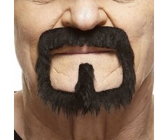 Snor & Baard / Zwart