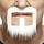 Snor & Baard / Wit