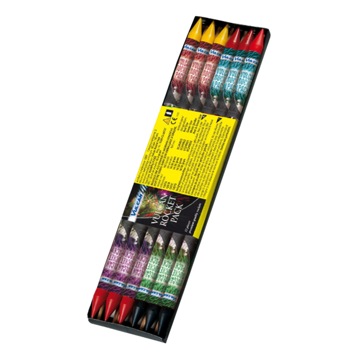 Vuurpijlen Vulcan Rockets Pack / 12 Stuks