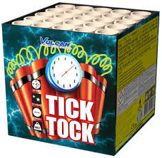 Vuurwerkbatterij Tick Tock/ 25 Shots