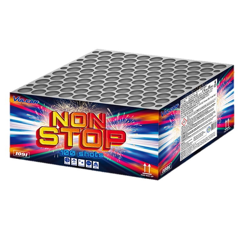 Vuurwerkbatterij Non Stop / 100 Shots