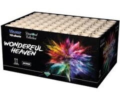 Vuurwerkbatterij Wonderfull Heaven / 70 Shots
