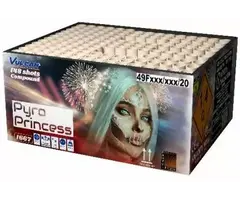 Vuurwerkbatterij Pyro Princess / 148 Shots